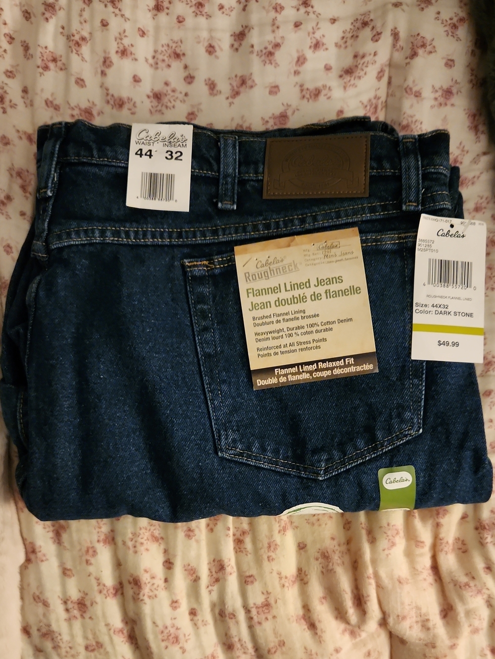 Cabela's Dark Stone Blue Relaxed Men’s Jeans